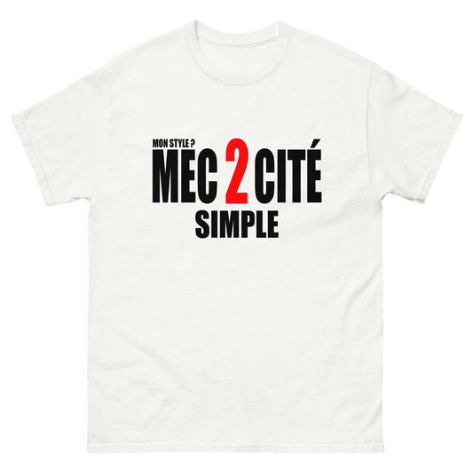 T-shirt Mec 2 Cité - Teelted