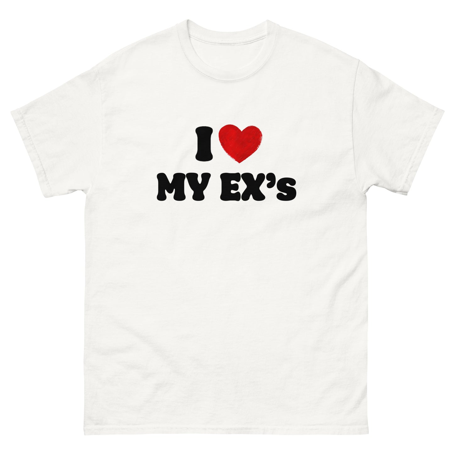 T-shirt I love my Ex's - Teelted