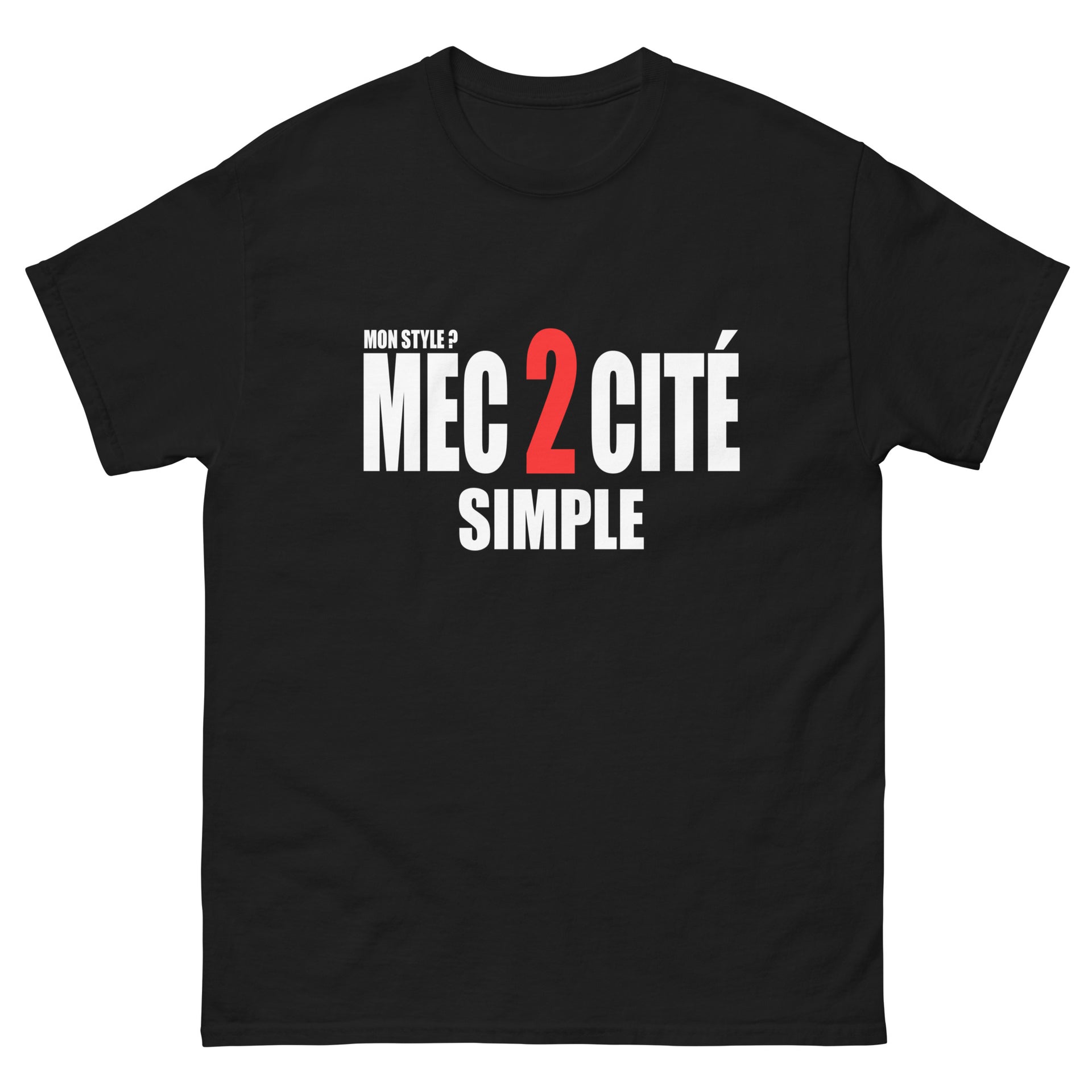 T-shirt Mec 2 Cité - Blanc / 2 XL