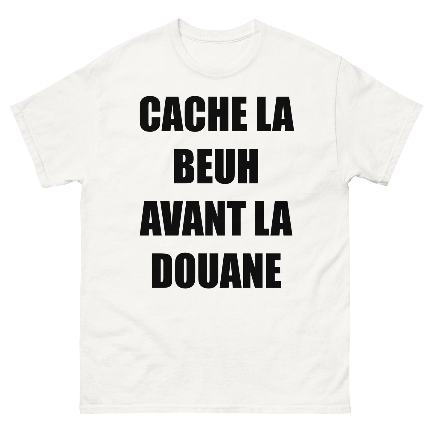 T-shirt Cache la beuh