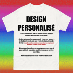 T-shirt personnalisé à la demande